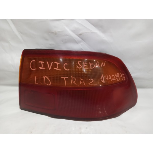 Lanterna Lado Direito Honda Civic 1994 Sedan