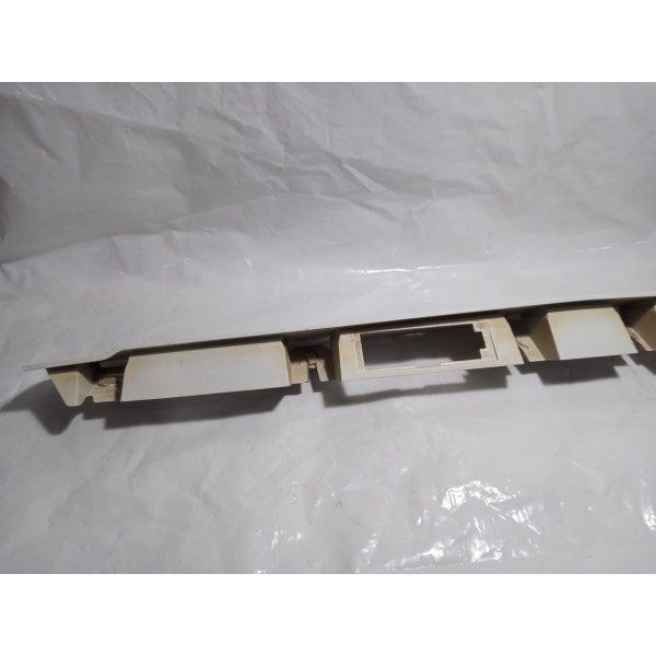 Moldura Friso Tampa Traseira Gm Montana Agile Branca