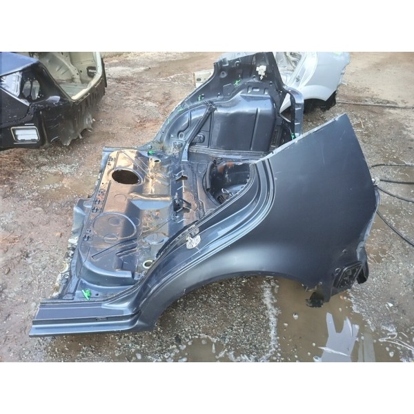 Traseira Baixa Vw Golf Sapao 2004 Azul
