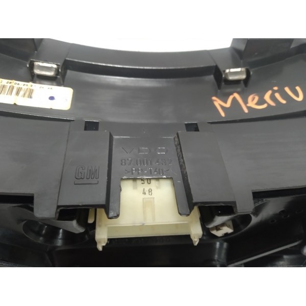 Painel Instrumento Gm Meriva 2006 Manual