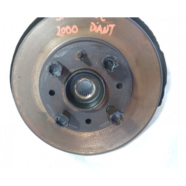 Montante Disco De Freio L. Esquerdo Fiat  Siena 1.0 16v 2001