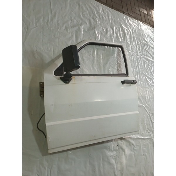 Porta Fiat Fiorino 1997 Lado Esquerdo Completa (branca)