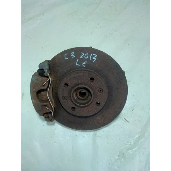 Montante Disco Pinça Freio L. Esquerdo Citroen C3 1.6 2013