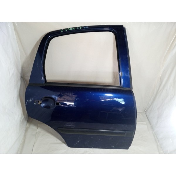 Porta Citroen C3 2007 1.4 8v  Direito Traseiro