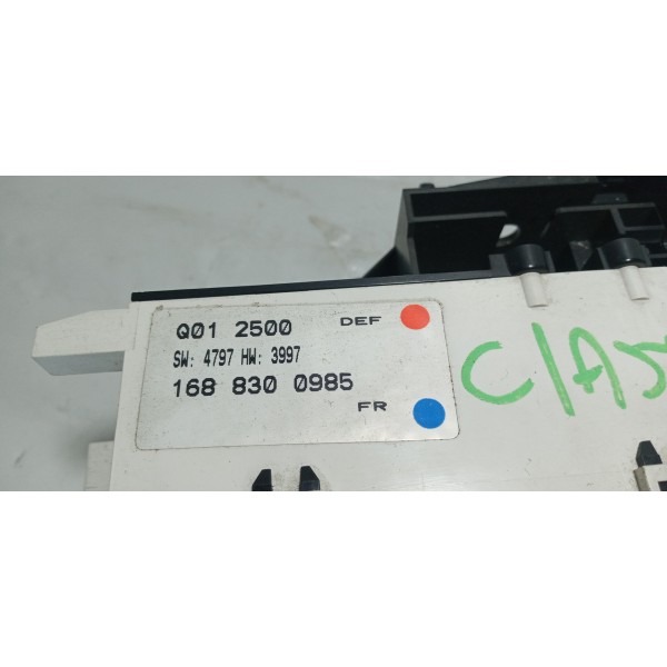 Comando Ar Condicionado Mercedes-benz Classe A 190