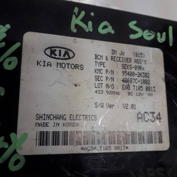 Módulo Conforto Kia Soul