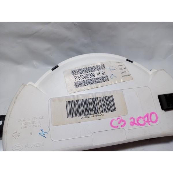 Painel Instrumento Citroen C3 2010