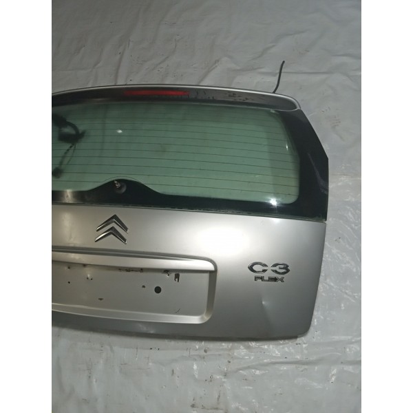 Tampa Traseira Com Vidro Vigia Citroen C3 2010 Usado