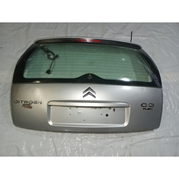 Tampa Traseira Com Vidro Vigia Citroen C3 2010 Usado
