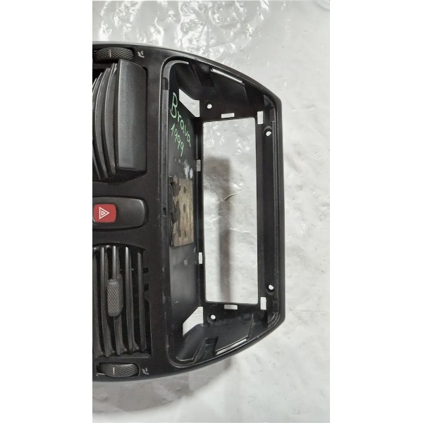 Moldura Central Botão Difusor Fiat Brava 1999