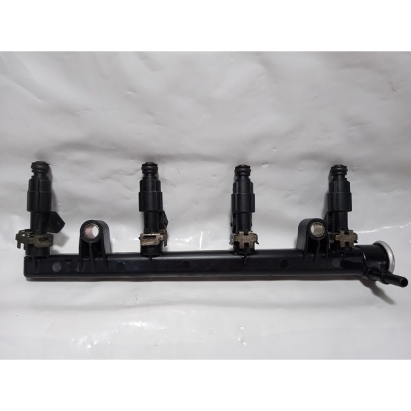 Flauta Com Bico Injeção Gasolina Fiat Stilo 2004 1.8 16v