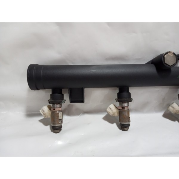 Flauta E Bicos Injeção Peugeot 307 2.0 16v 2010