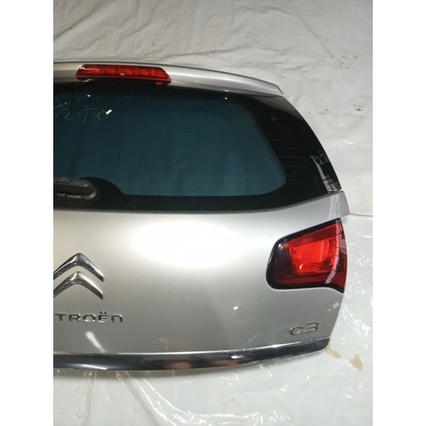 Capô Tampa Traseira Com Vidro Vigia Citroen C3 2013 Usado