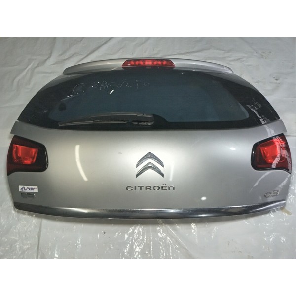 Capô Tampa Traseira Com Vidro Vigia Citroen C3 2013 Usado