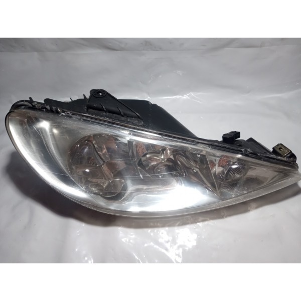 Farol Lado Direito Peugeot 206 2006 Recuperado