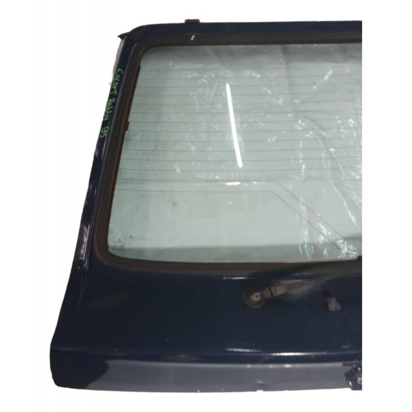 Tampa Traseira Escort Hobby Azul 92/95 Com Vidro Original