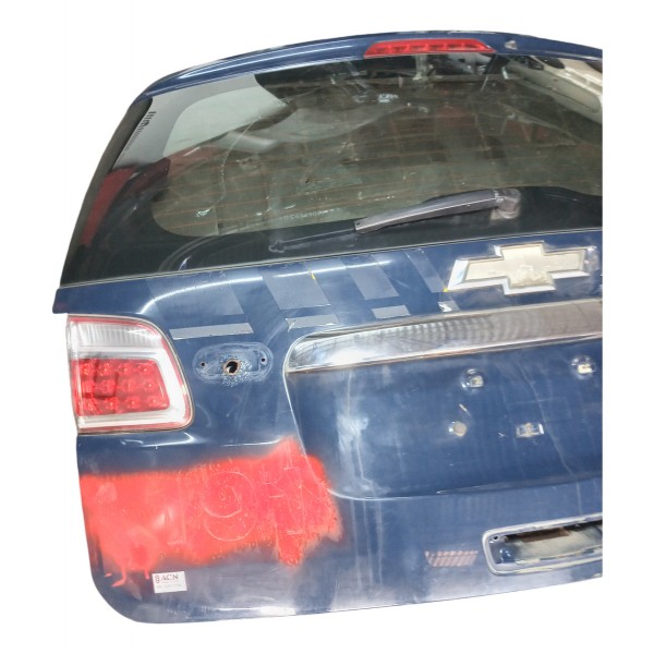 Tampa Traseira Chevrolet Trailblazer Com Vidro 2013 Detalhes