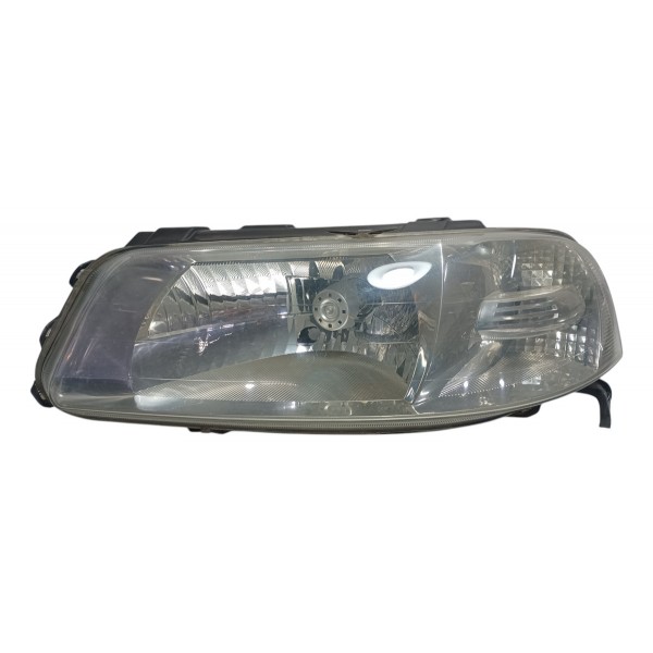 Farol Lado Esquerdo Cromado Simples Vw Gol G3 2002