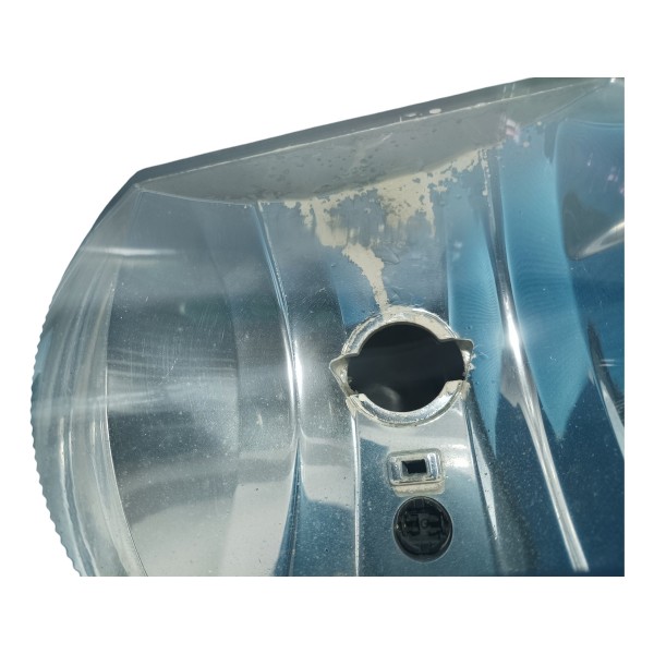 Farol Lado Esquerdo Máscara Azul Vw Gol G3 2003 Duplo