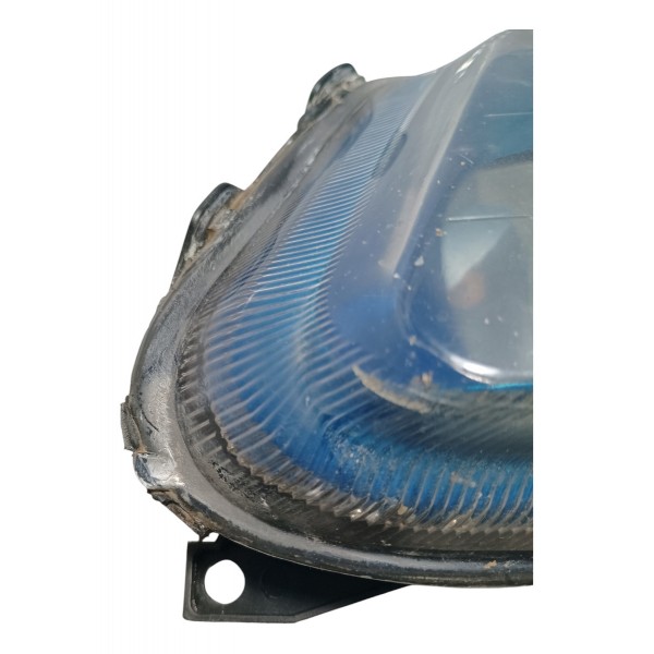 Farol Lado Esquerdo Máscara Azul Vw Gol G3 2003 Duplo