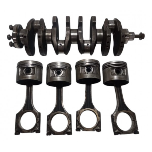 Virabrequim Com Pistões Bielas Golf 94 1.8 8v Fluxo Cruzado