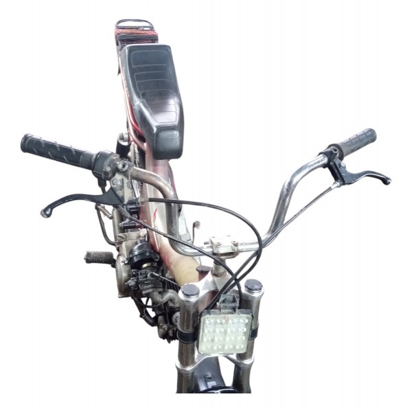 Mobilete Com Motor 100cc Pra Peça Andando Usada