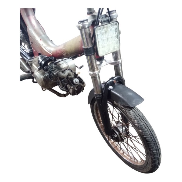 Mobilete Com Motor 100cc Pra Peça Andando Usada