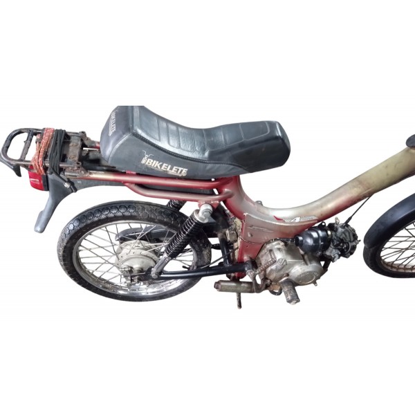 Mobilete Com Motor 100cc Pra Peça Andando Usada