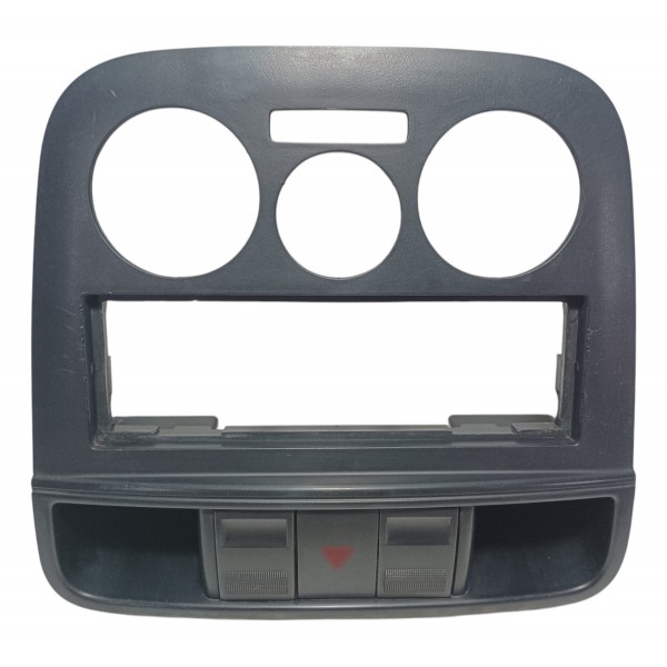 Moldura Central Botão Alerta Painel Vw Gol G4 2007