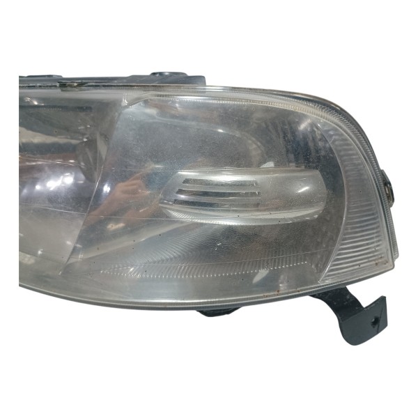 Farol Esquerdo Cromado Simples Vw Gol G3 2001 Recuperado