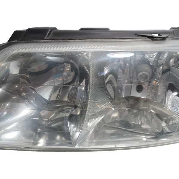 Farol Esquerdo Cromado Vw Gol G3 2003 Duplo Recuperado