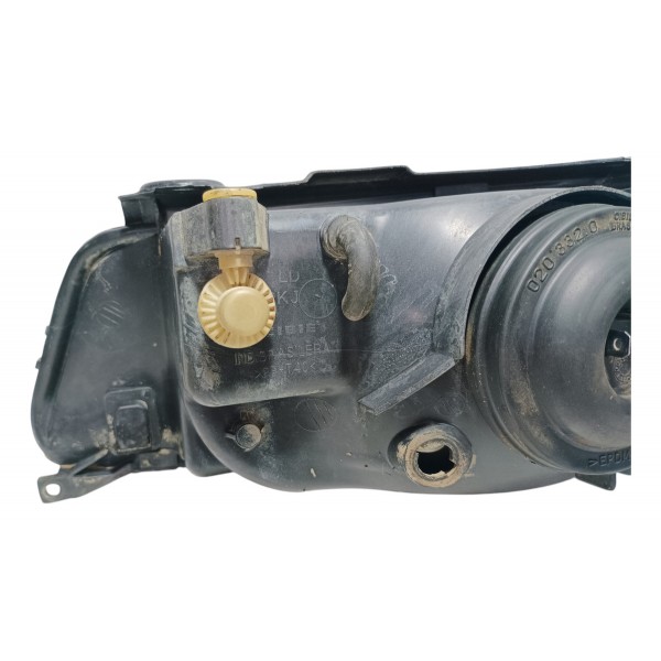 Farol Lado Direito Cromado Simples Vw Gol G3 1999 Recuperado