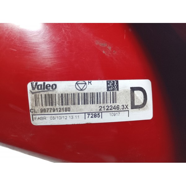Lanterna Traseira Direita Peugeot 207 Passion 2012