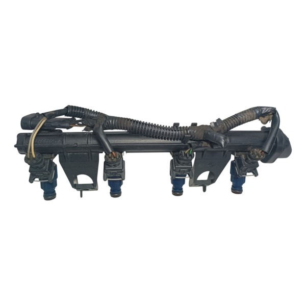 Flauta Com Bicos Injetores Renault Clio 1.0 16v 2010