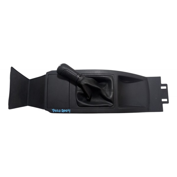 Moldura Central Console Manopla Vw Polo 2004