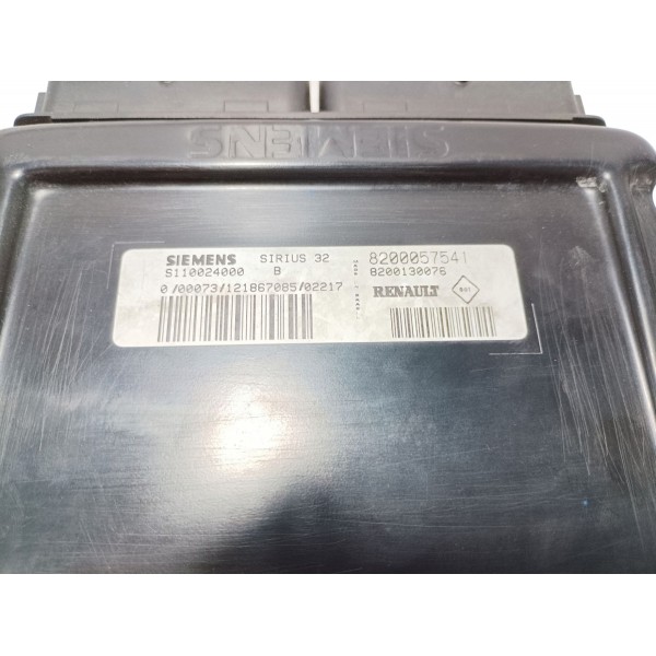 Kit Módulo Injeção Renault Clio 1.6 16v 2004 820057541