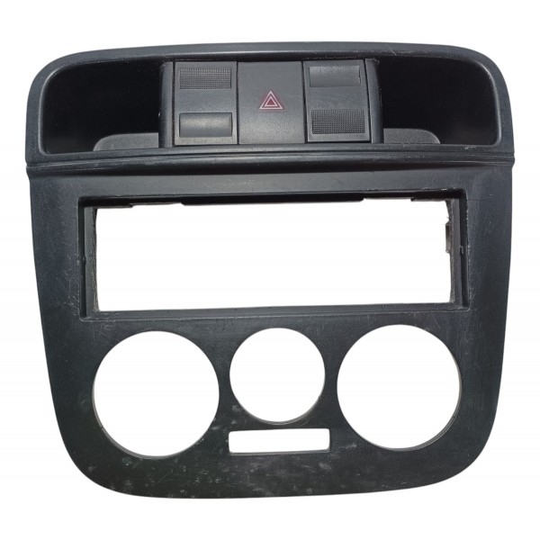 Moldura Painel Central Botão Alerta Vw Gol G4 2006