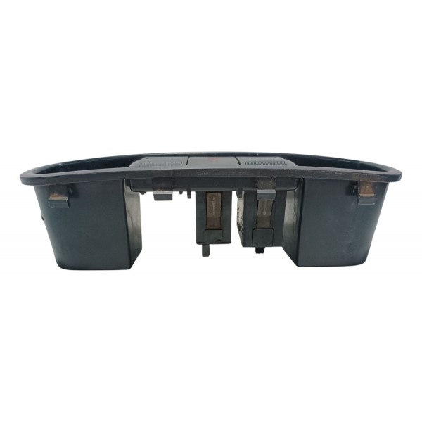 Moldura Central Botão Alerta Desembaçador Vw Gol G4 2005