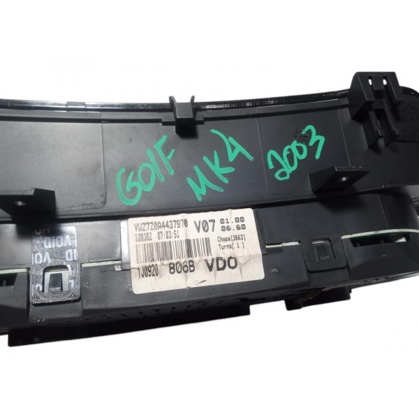 Painel De Instrumento Vw Golf 2004