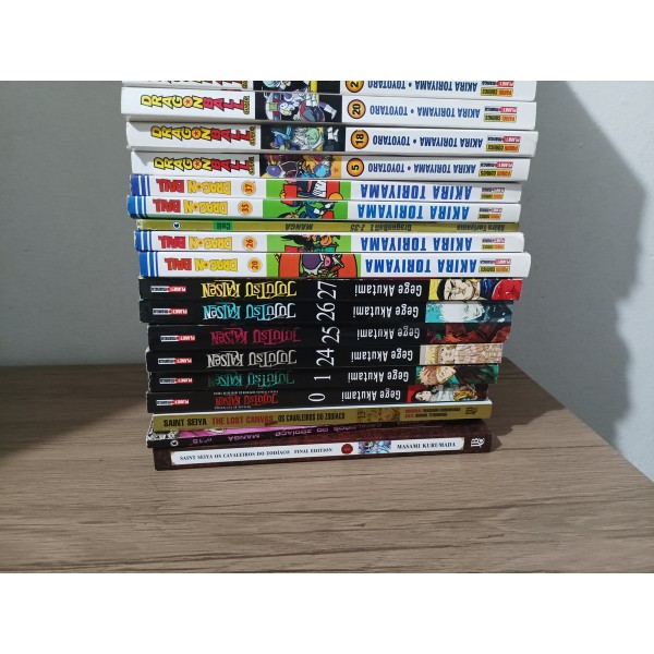 Mangás Diversos (dragon Ball, Jujutsu Kaisen,one Piece, Saint Seiya,solo Leveling,kaiju N8