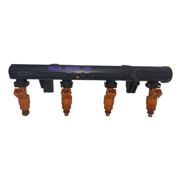 Flauta Com Bicos Injetores Vw Polo 2004 Flauta Com Bicos Injetores Vw Polo 2004