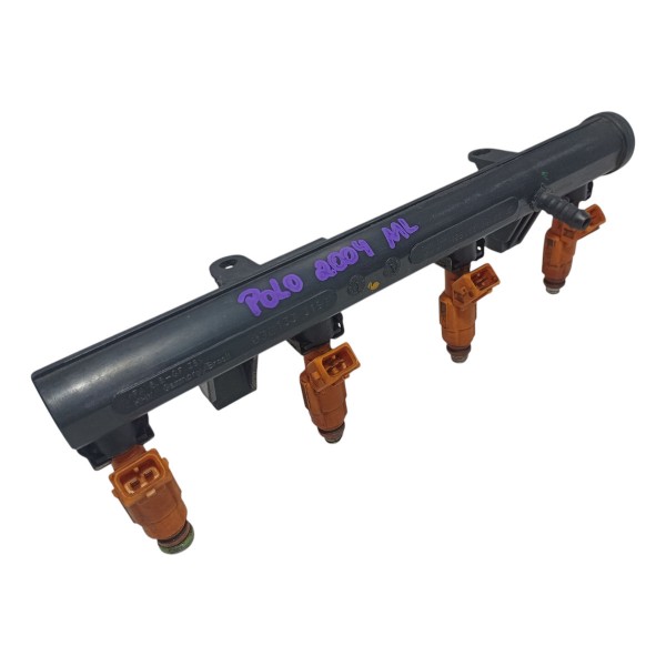 Flauta Com Bicos Injetores Vw Polo 2004 Flauta Com Bicos Injetores Vw Polo 2004