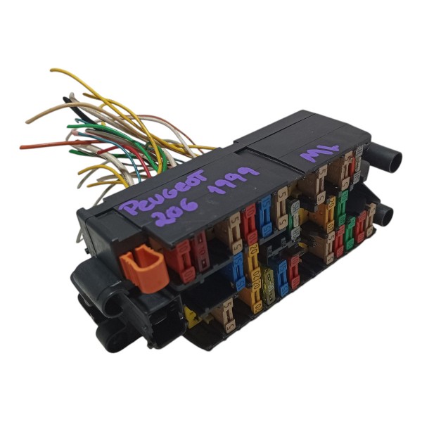 Caixa Fusível Peugeot 206 1999 Caixa Fusível Peugeot 206 1999