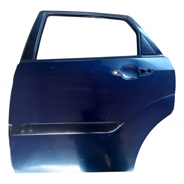 Porta Traseira Esquerda Ford Focus 2005 Traseira Esquerdo Azul Porta Traseira Esquerda Ford Focus 2005 Traseira Esquerdo Azul