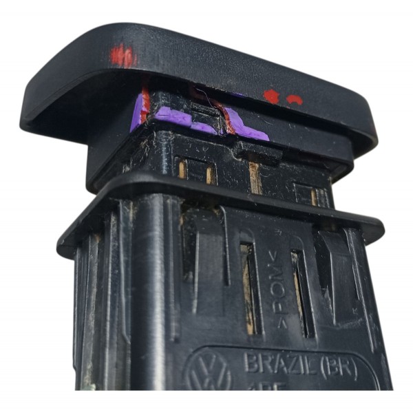 Botão Pisca Alerta Vw Gol G5 2009 Preto Botão Pisca Alerta Vw Gol G5 2009 Preto