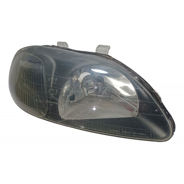 Farol Lado Direito Máscara Negra Honda Civic 1998
