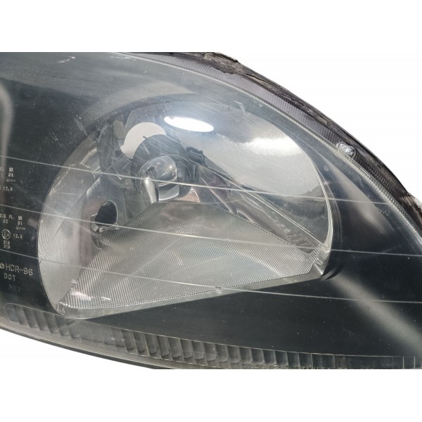 Farol Lado Direito Máscara Negra Honda Civic 1998