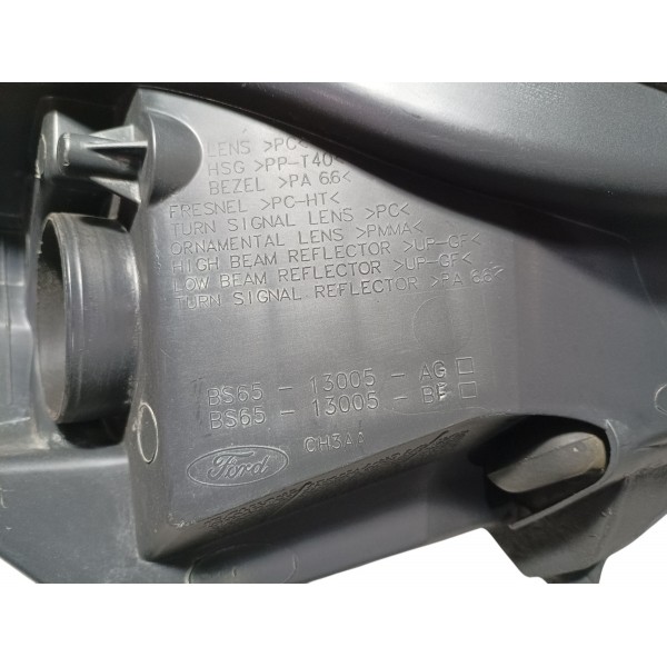 Farol Lado Esquerdo Ford Fiesta 2010 Recuperado