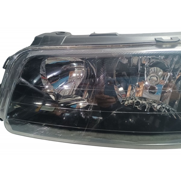 Farol Lado Esquerdo Máscara Negra Duplo Vw Gol G3 2004