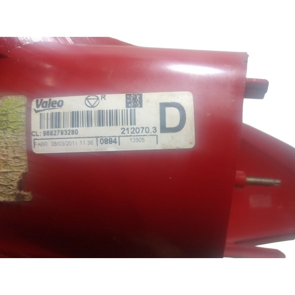 Lanterna Traseira Direita Peugeot 206 2009